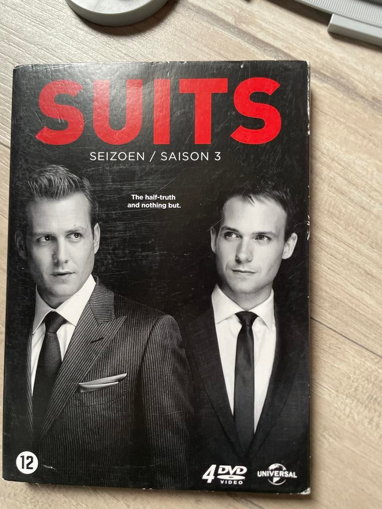Suits Seizoen 3 DVD Boxset, Cd's en Dvd's, Dvd's | Tv en Series, Gebruikt, Boxset, Drama, Ophalen of Verzenden