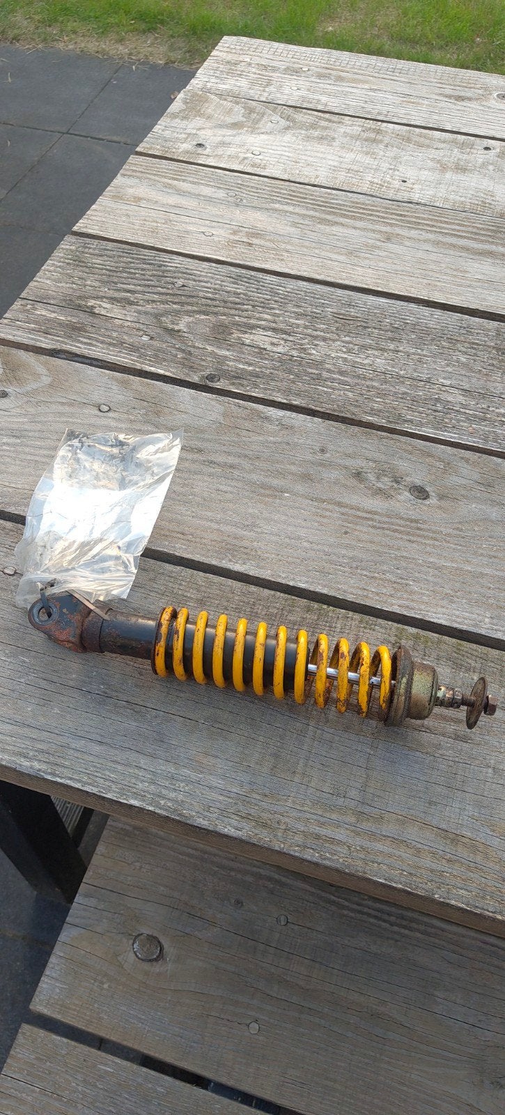 Schokbreker Piaggio zip type 1/2/3, Ophalen of Verzenden, Gebruikt, Frame, Piaggio Zip