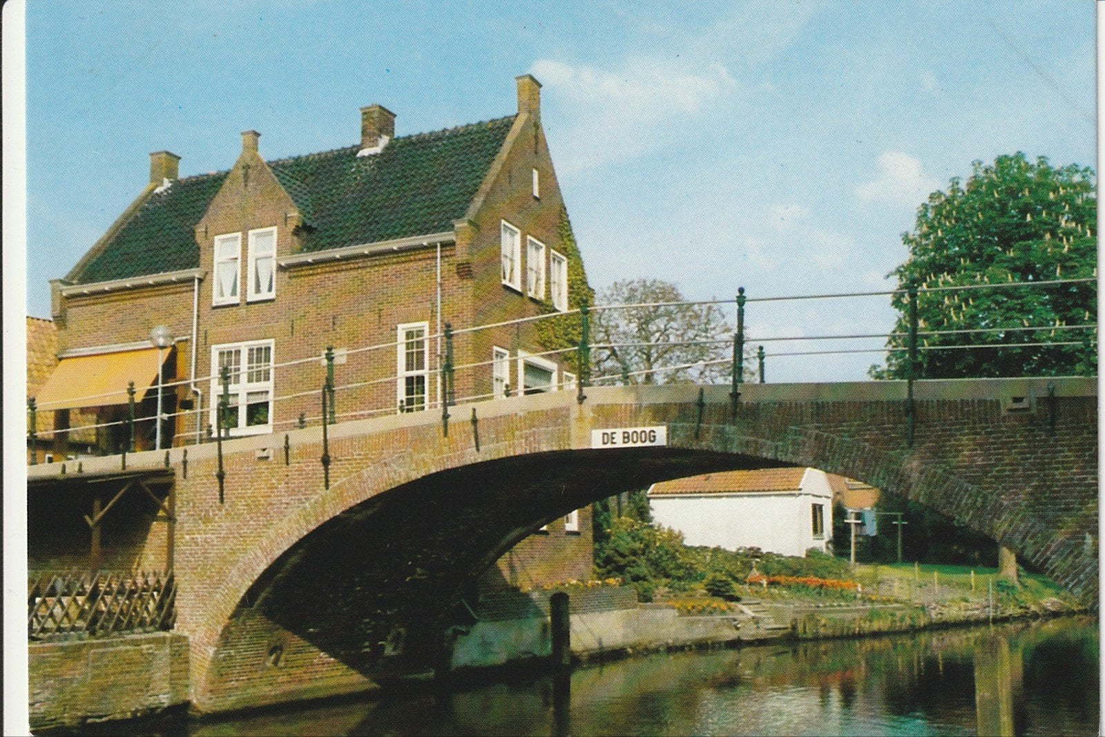 WINSUM DE BOOG BRUG VAART BEBOUWING, Ophalen of Verzenden, 1980 tot heden, Ongelopen, Groningen