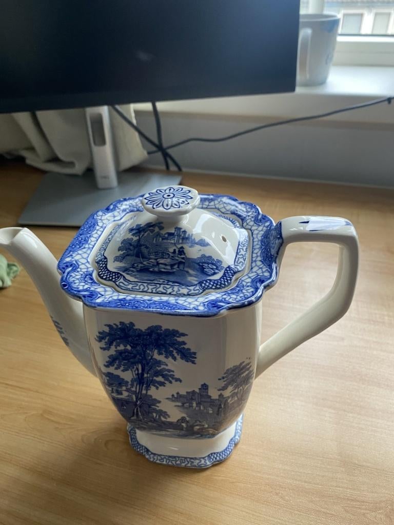 Theepot Adams England Landscape., Ophalen of Verzenden