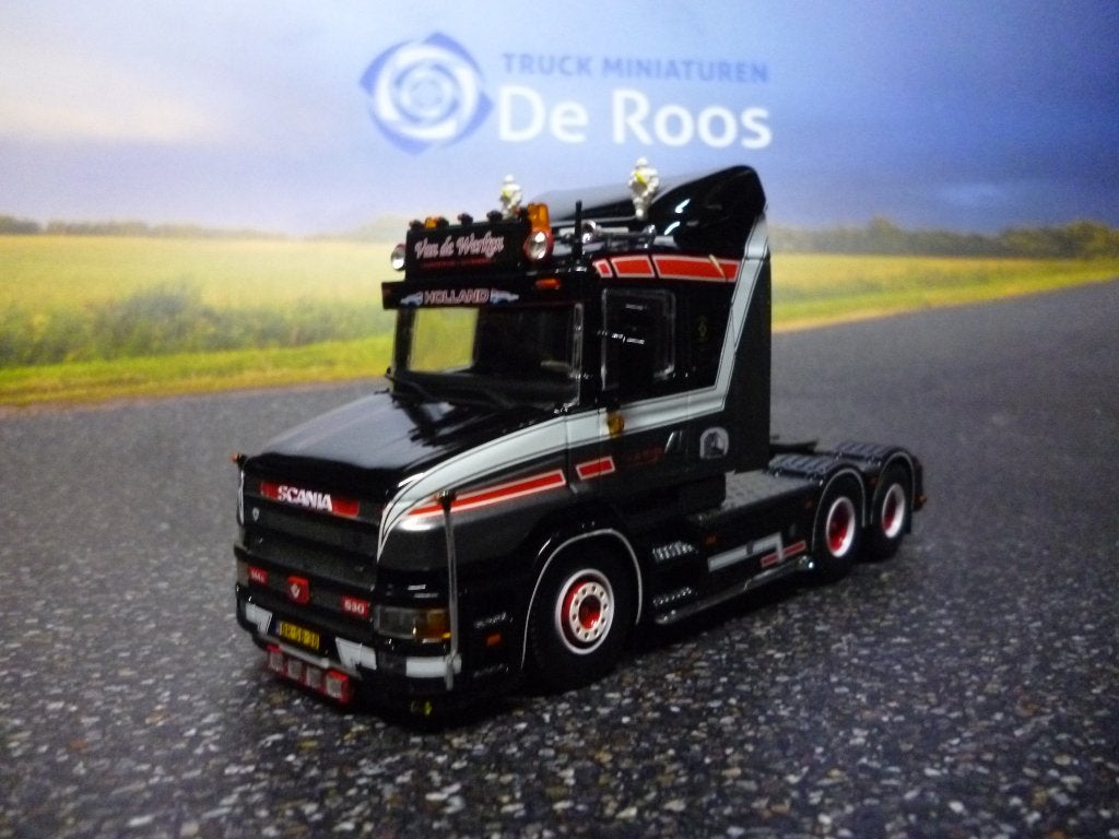 Tekno Scania Torpedo Van der Werken met certificaat, Hobby en Vrije tijd, Ophalen of Verzenden, Nieuw, Bus of Vrachtwagen, Tekno