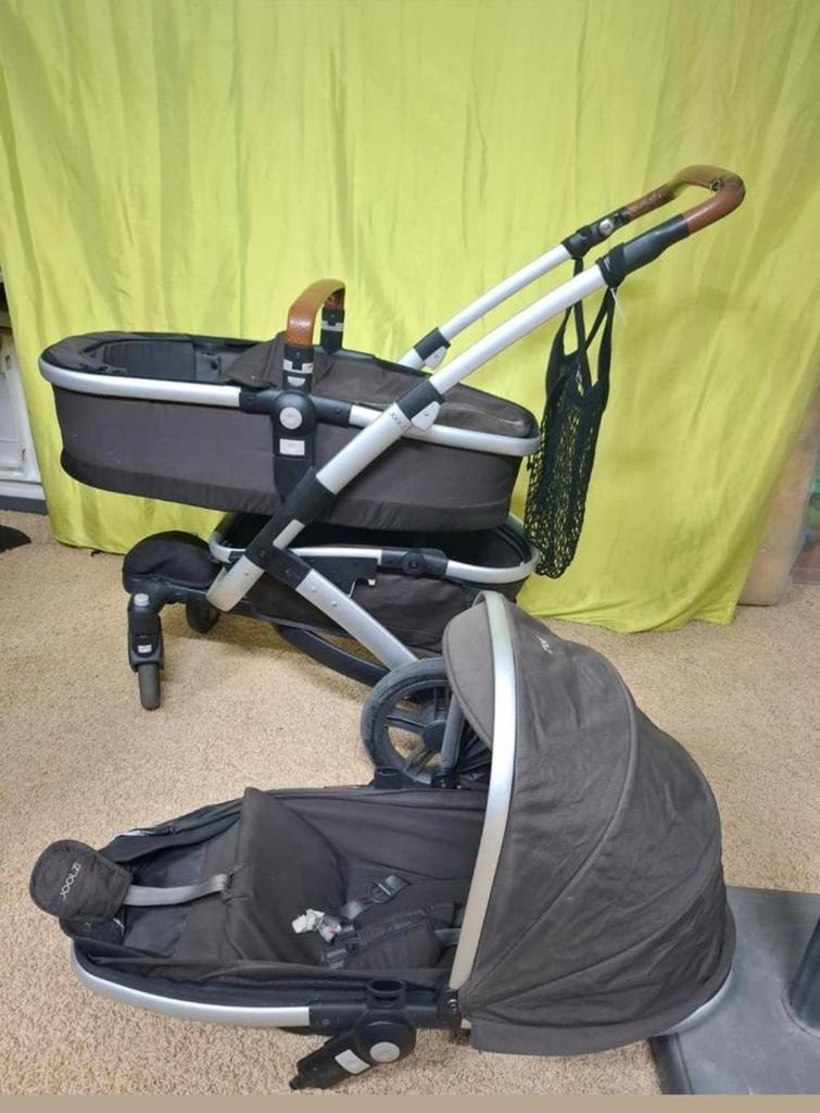 Complete Jools Geo kinderwagen met 2 frames,, Gebruikt, Verstelbare duwstang, Combiwagen, Ophalen