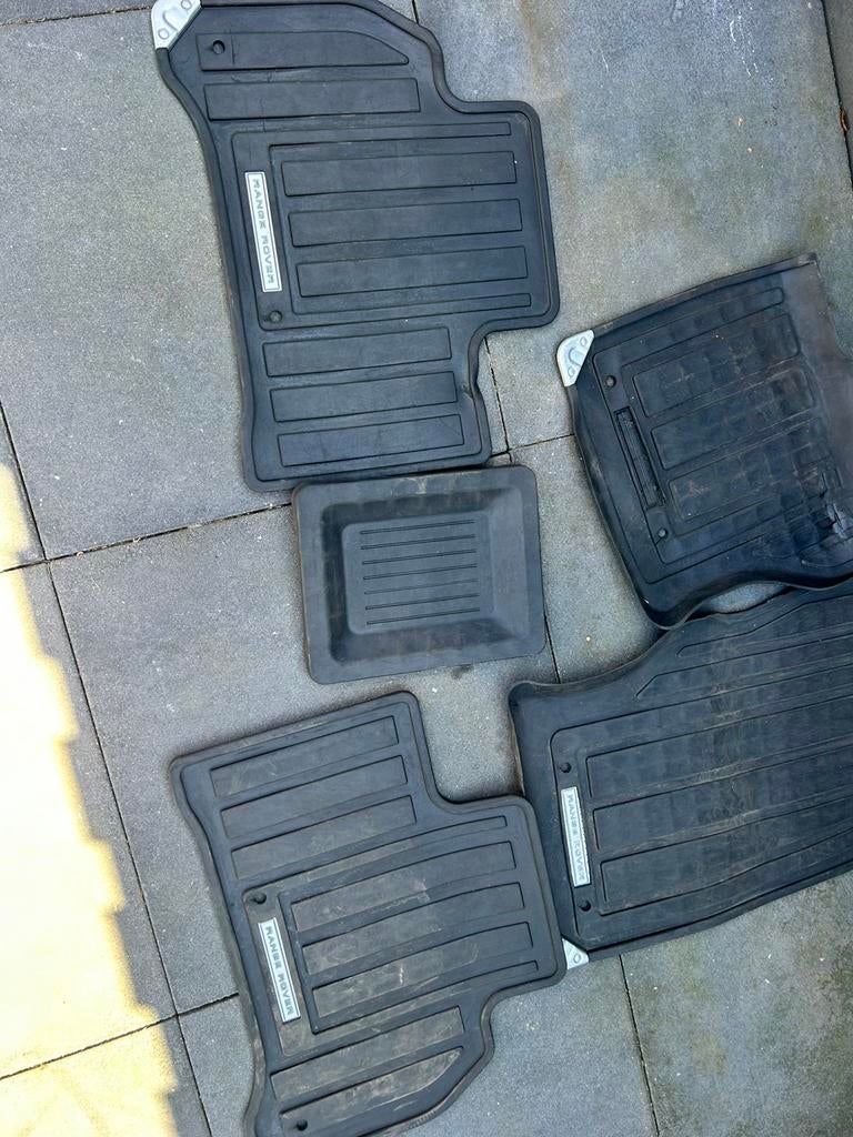 Range Rover Sport rubberen matten set, Ophalen, Gebruikt