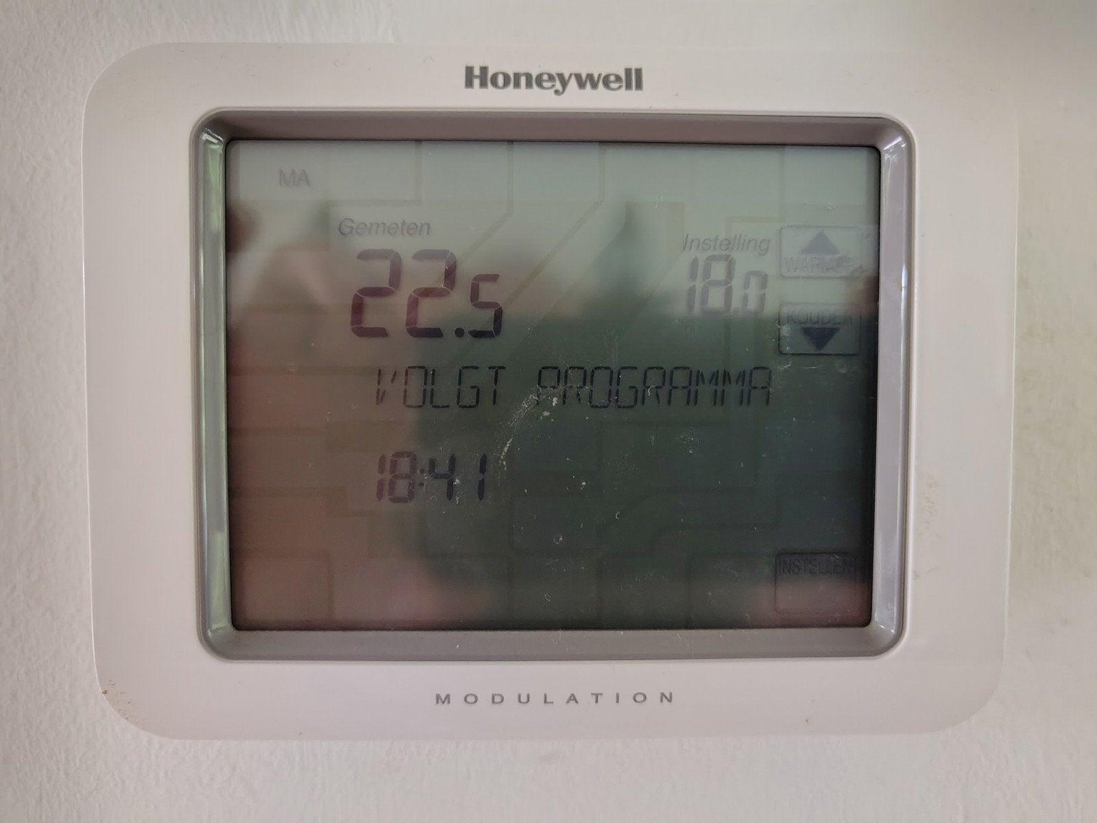 Honeywell modulation thermostaat, Ophalen, Gebruikt