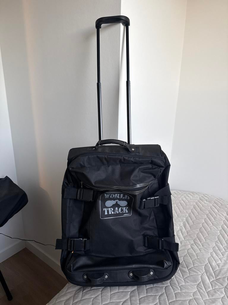 Outbreak World Track Trolley Koffer Cabin Size 36L, 50 tot 60 cm, Ophalen of Verzenden, Zo goed als nieuw, Zacht kunststof