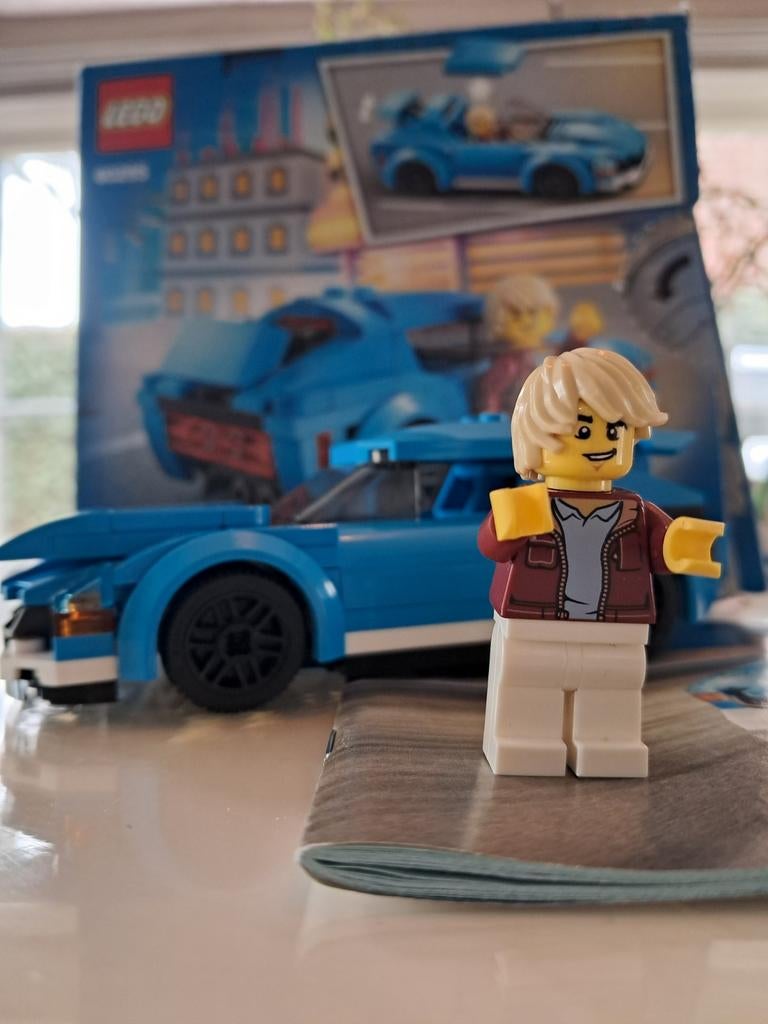 LEGO City 60285 Sportwagen -compleet, Ophalen of Verzenden, Zo goed als nieuw, Complete set, Lego
