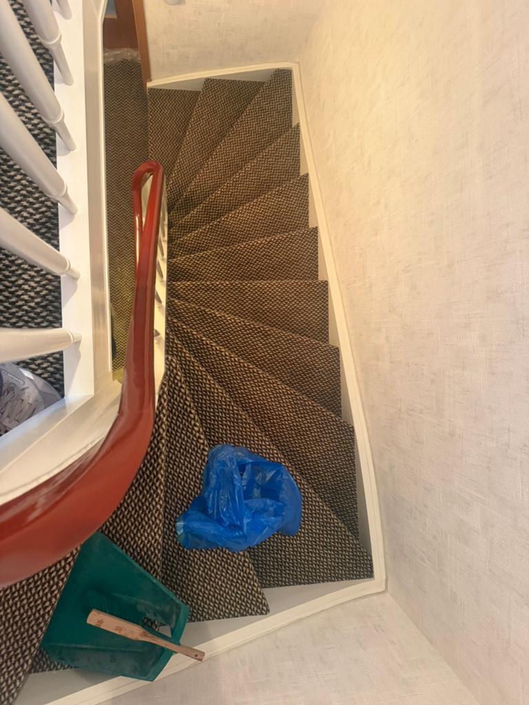 Pvc trap renovatie Belakos overzettreden Juni Actie 10%, Ophalen, Zo goed als nieuw, 75 m² of meer, Zwart