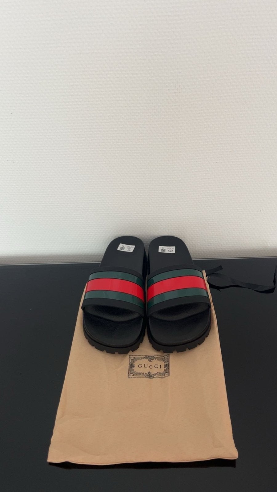 Gucci slippers, Slippers, Zwart, Nieuw, Ophalen of Verzenden