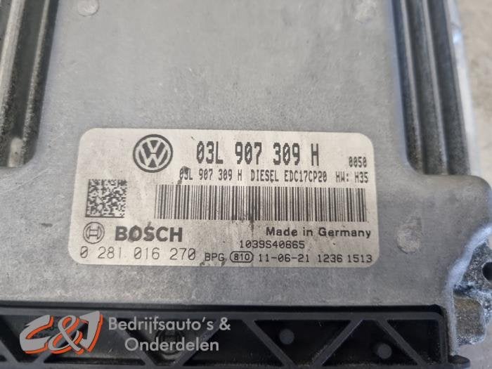 Computer Motormanagement van een Volkswagen Transporter, Gebruikt, -, Volkswagen, -