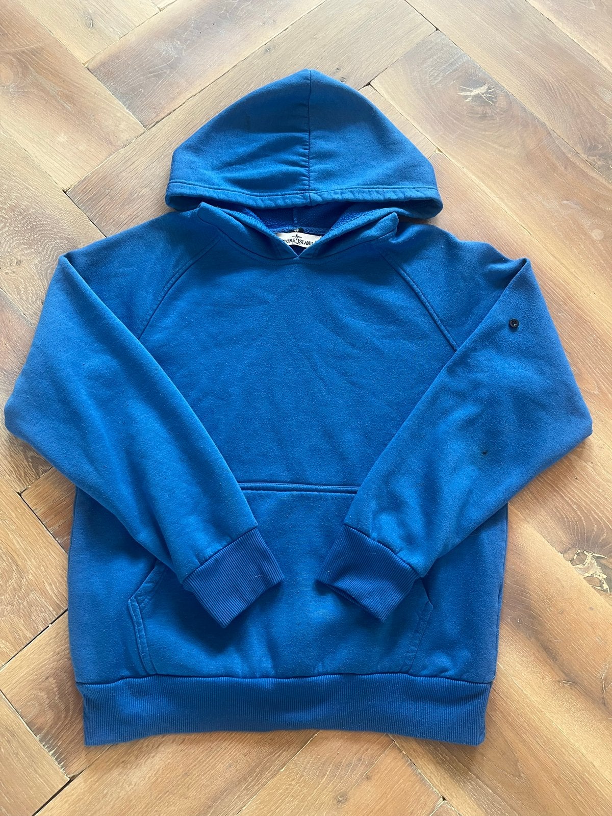 Stone Island hoodie - Maat M, Kleding | Heren, Verzenden, Gedragen, Maat 48/50 (M), Blauw