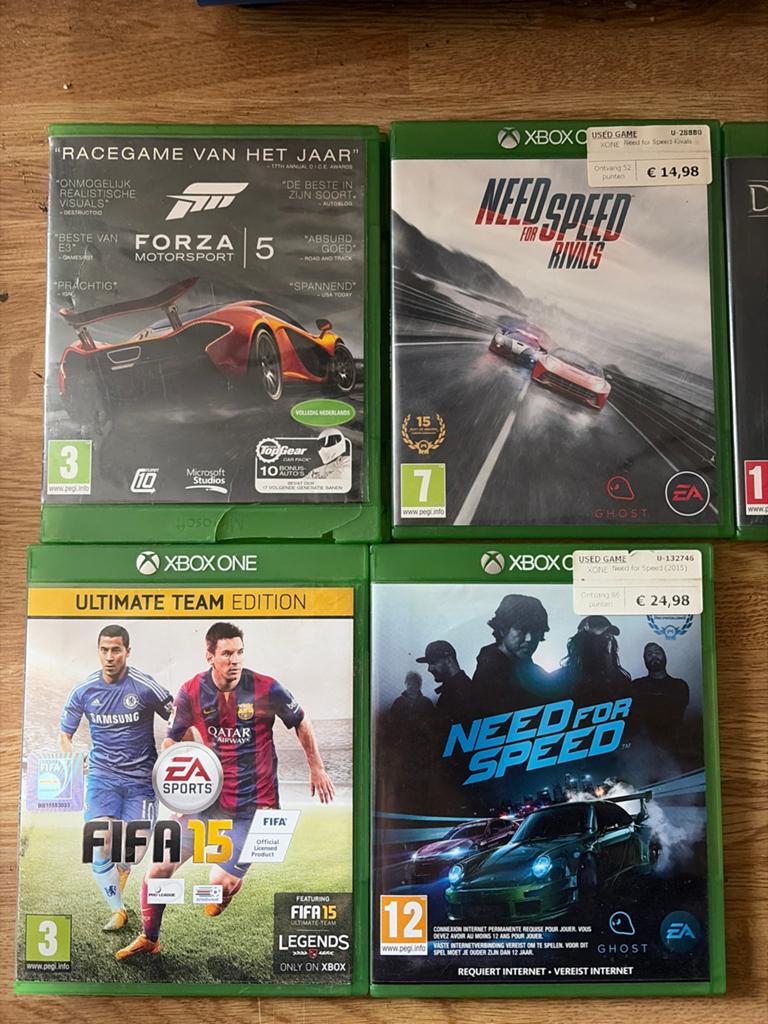 Xbox ones games, 1 speler, Racen en Vliegen, Ophalen of Verzenden, Zo goed als nieuw