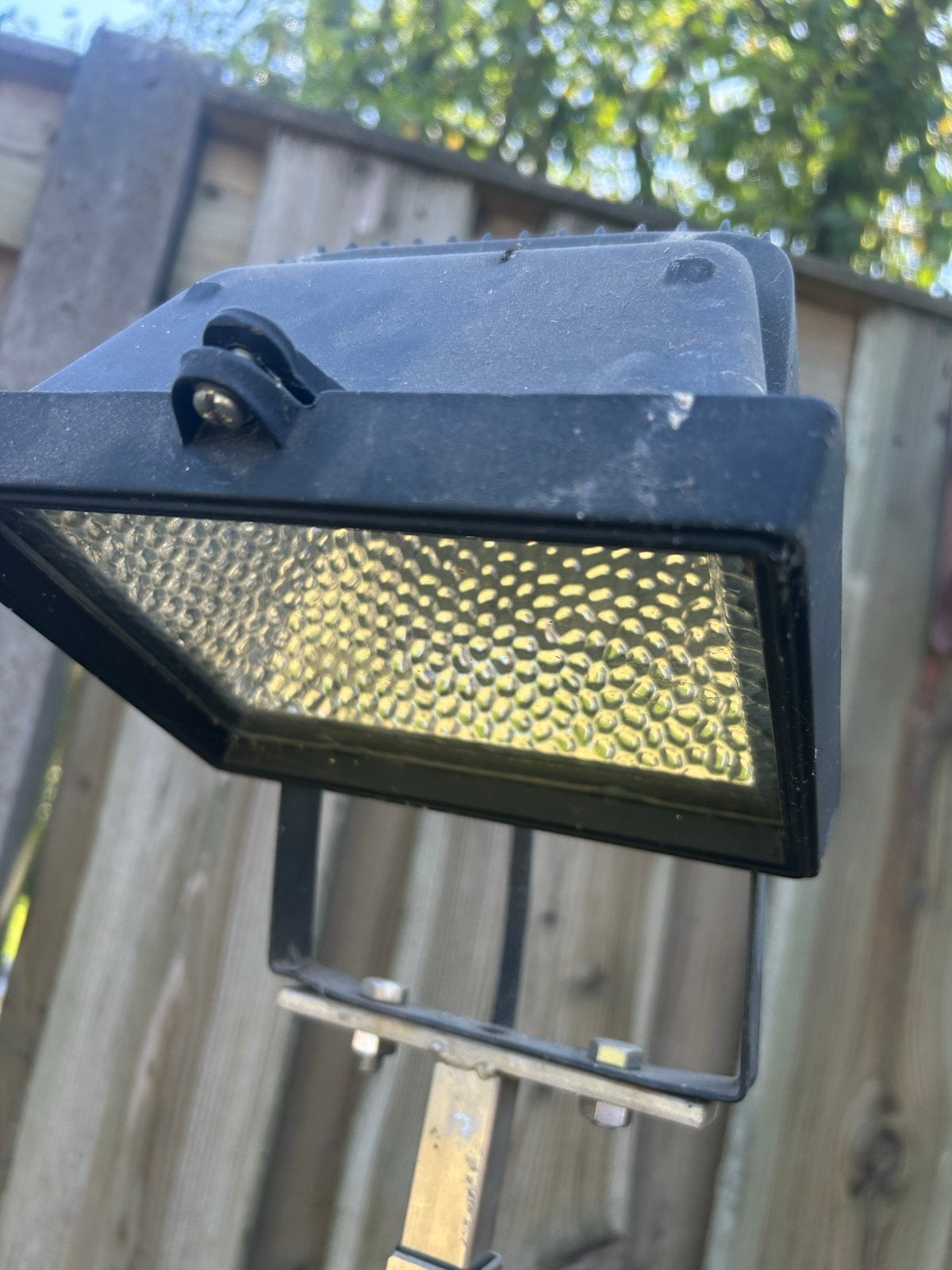 Halogeen bouwlamp met statief - 500 watt, Ophalen, Gebruikt, Met statief, Lamp met armatuur