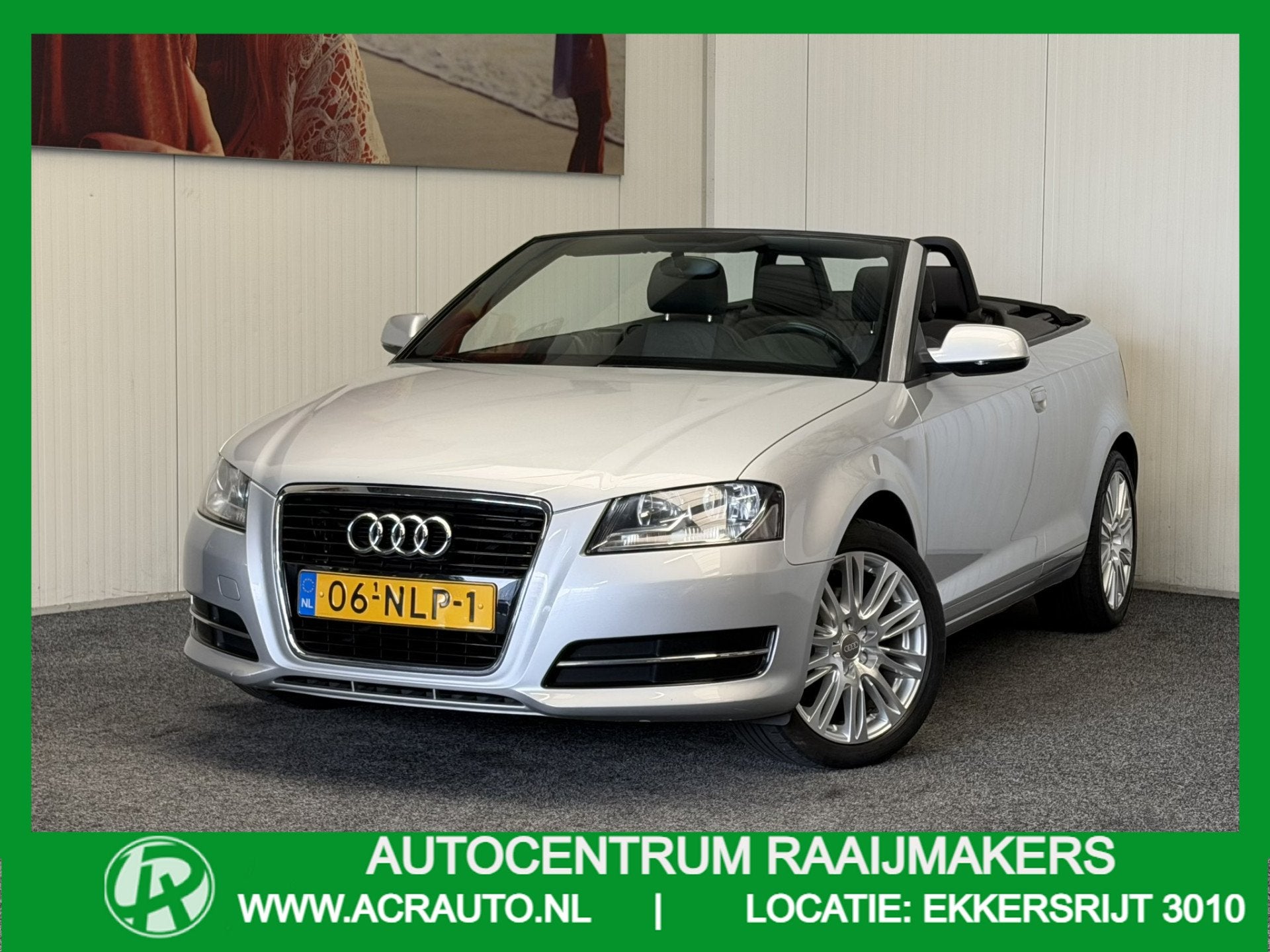 Audi A3 CABRIOLET 1.8 TFSI ATTRACTION PRO LINE BUSINESS NAVI, Auto's, Gebruikt, 4 cilinders, Cabriolet, Origineel Nederlands