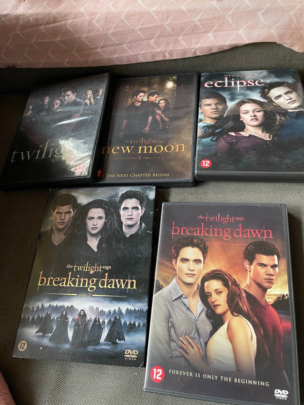 The Twilight Saga Complete Collectie (5 DVD's), Nederlands, Fantasy, Ophalen of Verzenden, Vanaf 12 jaar