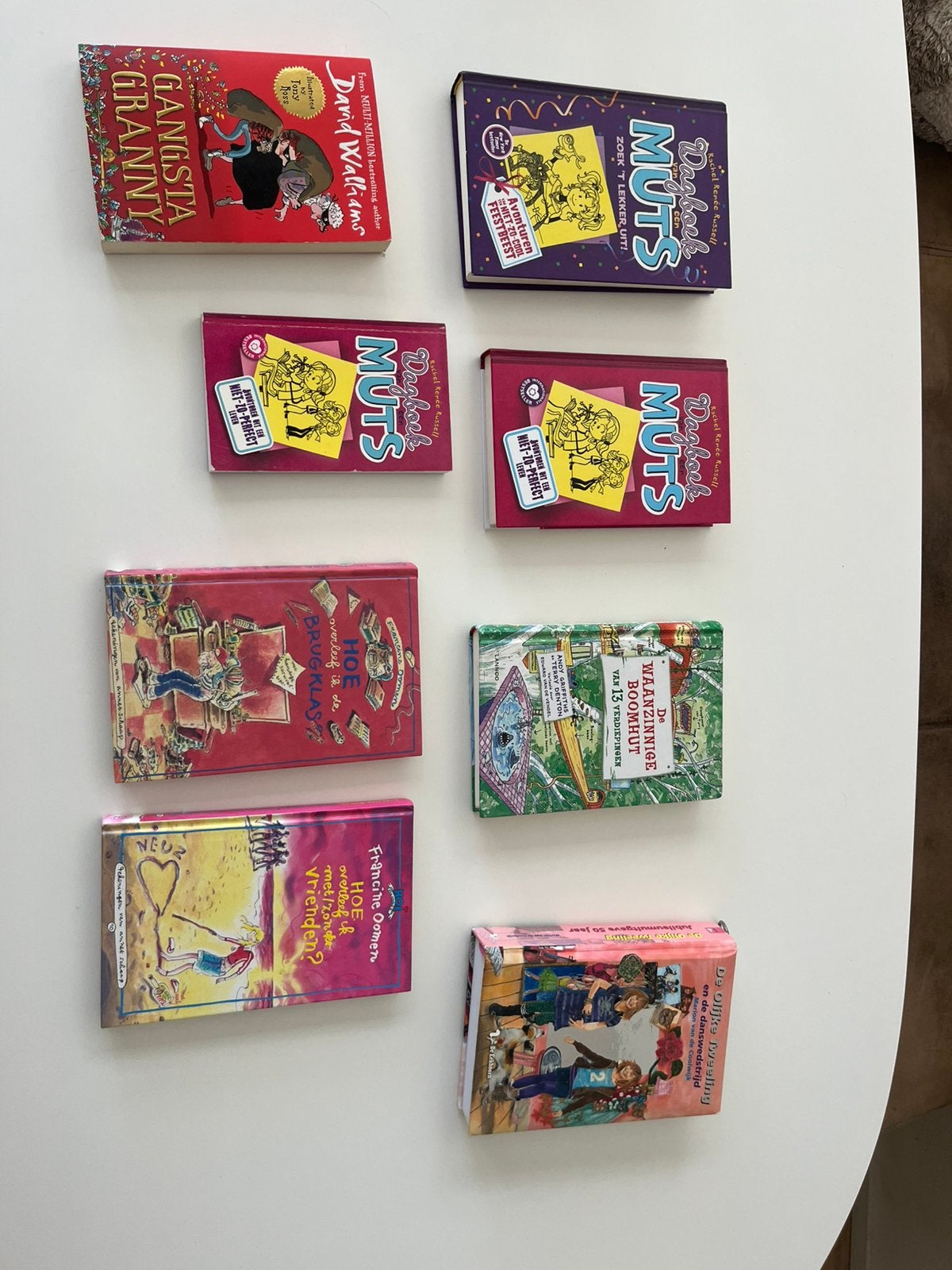 Boeken Dagboek v/e muts, Hoe overleef ik, Olijke tweeling, Ophalen, Zo goed als nieuw