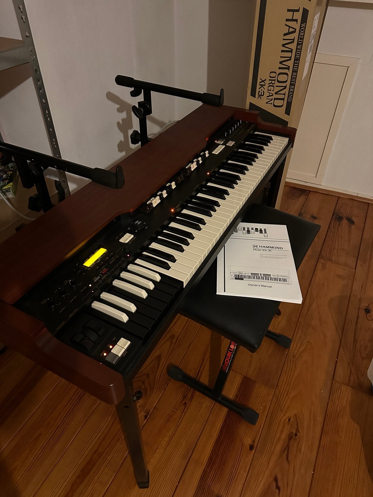Hammond XK-3c Drawbar Orgel - nieuwstaat, 61 toetsen, Zo goed als nieuw, Midi-aansluiting, Ophalen