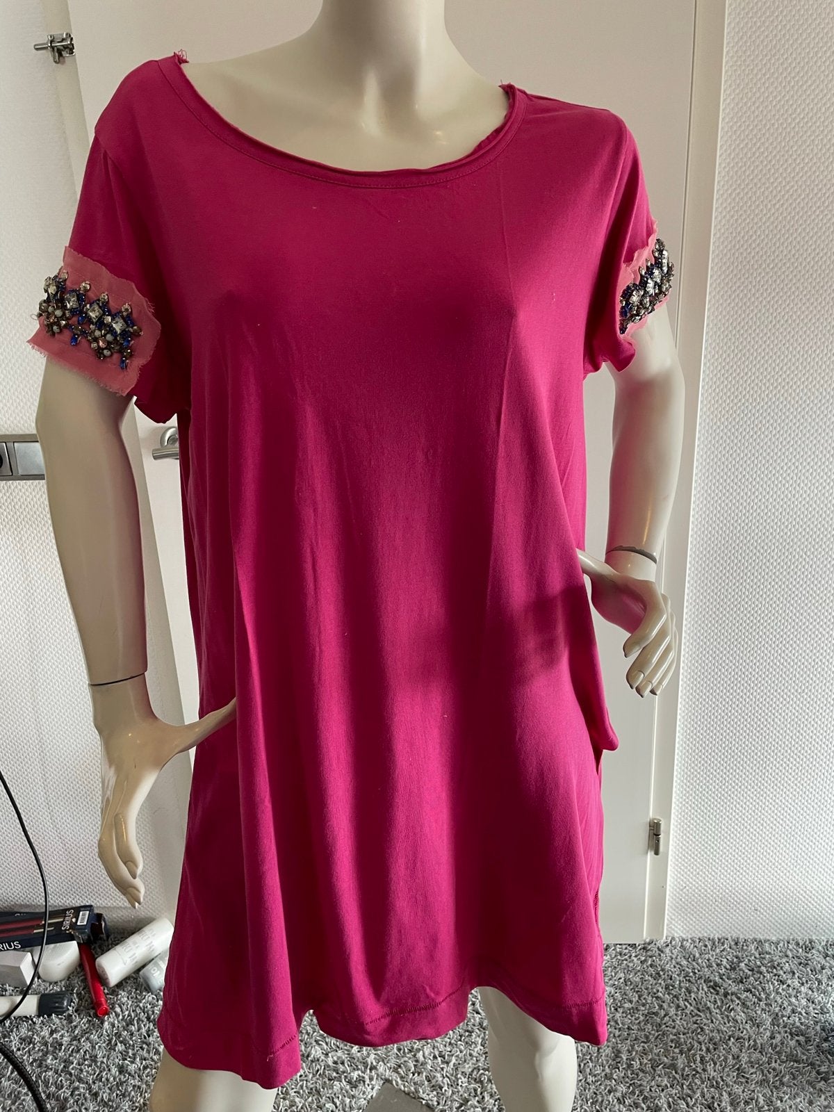 Twinset shirt jurkje met kralen maat m, Maat 38/40 (M), ., Ophalen of Verzenden, Zo goed als nieuw