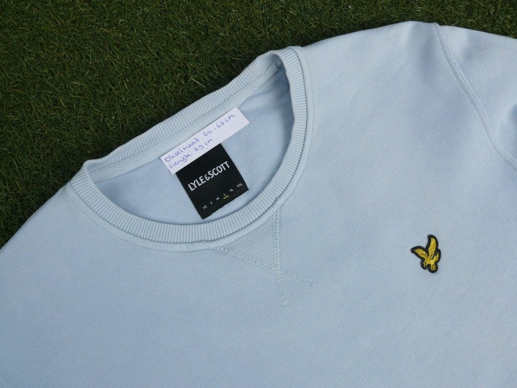 LYLE & SCOTT trui maat L als nieuw, Maat 52/54 (L), Blauw, Ophalen of Verzenden, Zo goed als nieuw