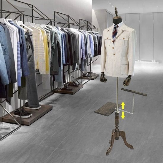 Mannenpaspop – Paspop Heren – Mannequin Halflichaam, Corvance B.V., Verzenden, Nieuw, Corvancebol@gmail.com