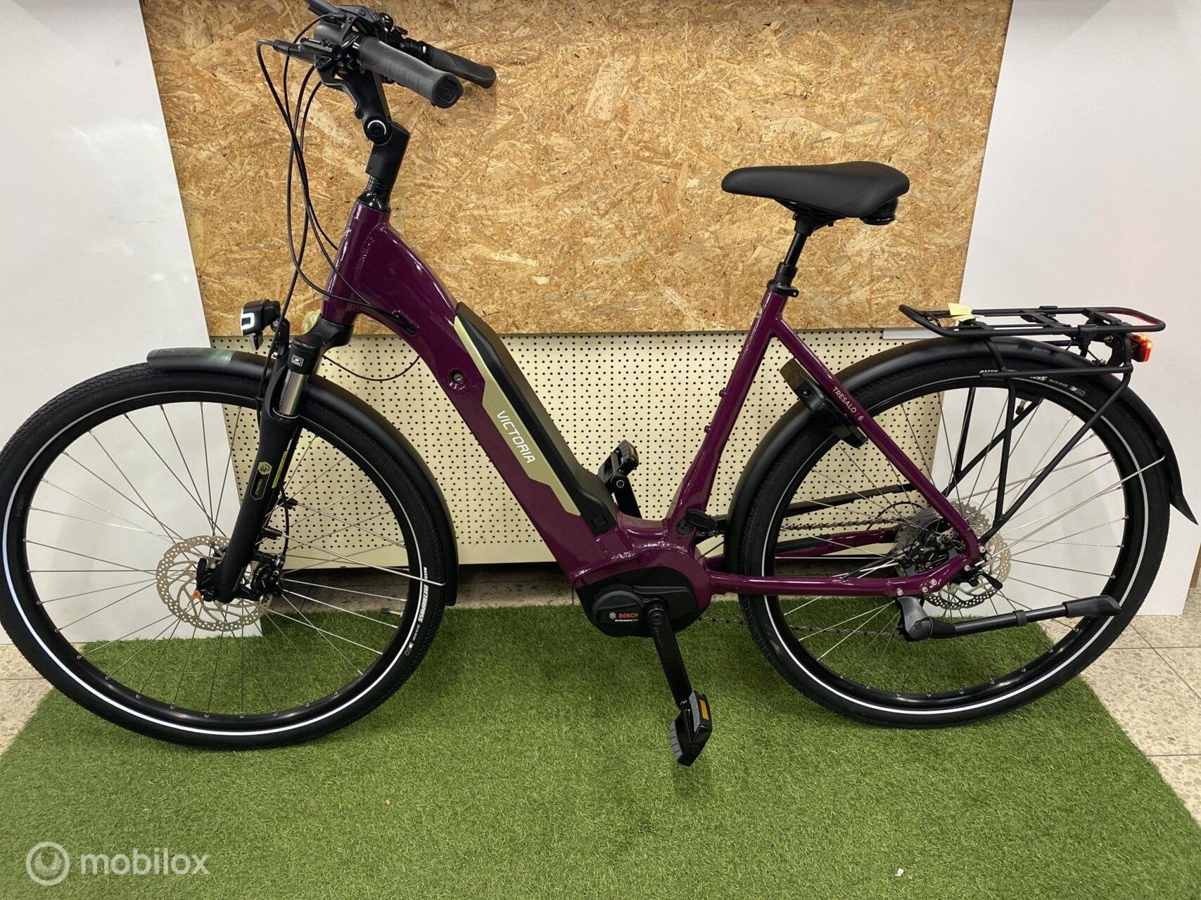 VICTORIA TRESALO 6 BOSCH MOTOR DAMESFIETS 56 CM 545WH NIEUW, Fietsen en Brommers, VICTORIA, VICTORIA, VICTORIA, 55 tot 59 cm
