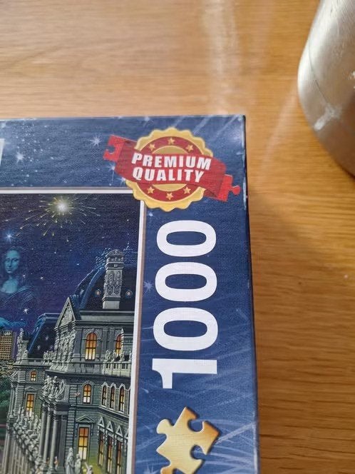 Alexander Chen Louvre puzzel 1000 stukjes hh, Ophalen of Verzenden, 500 t/m 1500 stukjes, Zo goed als nieuw, Legpuzzel