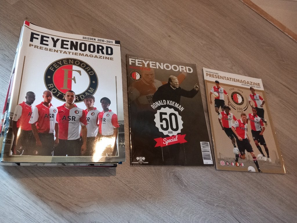 Feyenoord tijdschriften, Ophalen of Verzenden, Zo goed als nieuw, Feyenoord, Boek of Tijdschrift