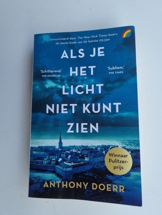 Anthony Doerr - Als je het licht niet kunt zien, Ophalen of Verzenden, Zo goed als nieuw, Anthony Doerr