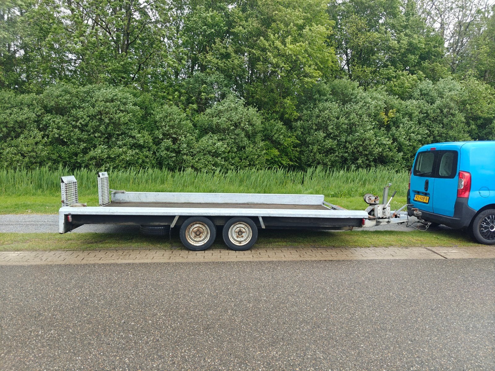 Hapert H2000 Kanteltrailer /Machinetransporter/Autoambulance, Ophalen, Gebruikt