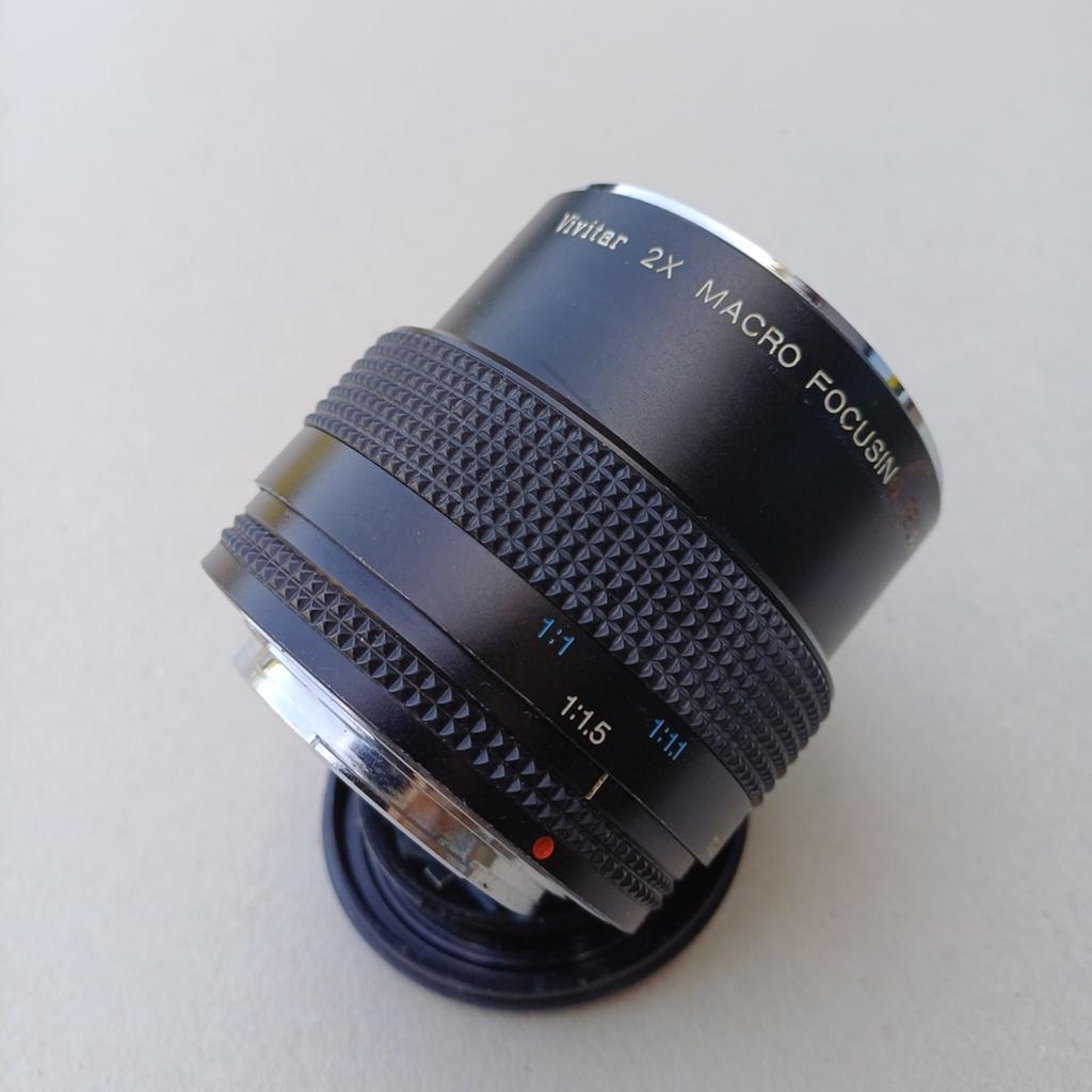 Vivitar 2x Macro Focusing Teleconverter, Ophalen of Verzenden, Gebruikt, Toebehoren, Zoom