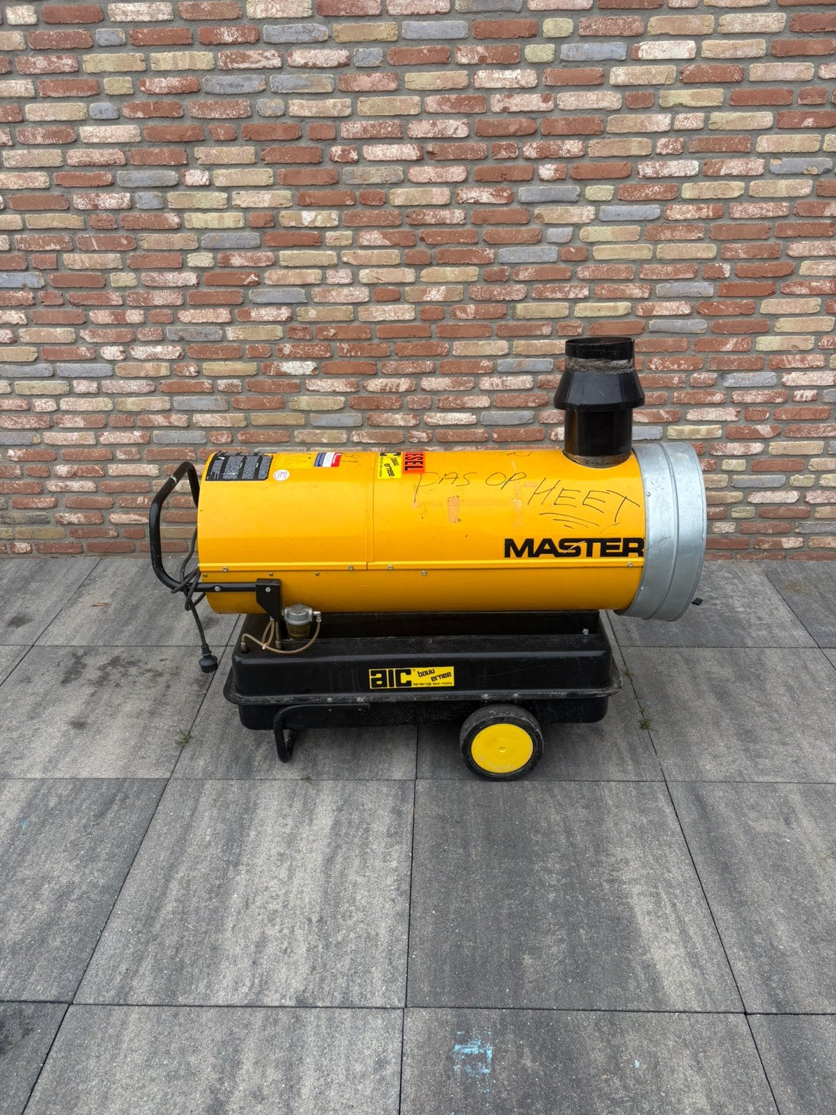 Partij Master BV 100E diesel heater 25 kW + afvoerslang, Ophalen of Verzenden