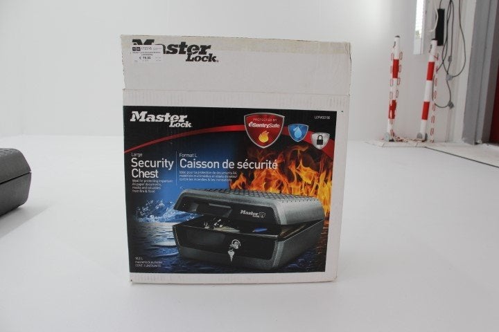 Master Lock brandwerende documentenbox, Ophalen of Verzenden, Nieuw, Brandkast