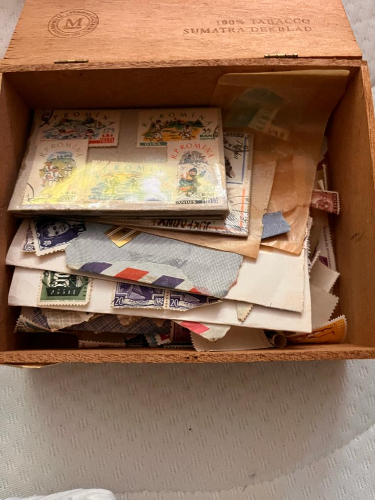 Grote verzameling postzegels uit diverse landen, Ophalen of Verzenden, Overige landen, Gestempeld