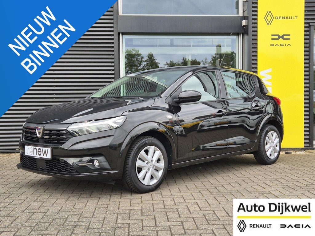 Dacia Sandero 1.0 TCe 90 Comfort All Season, Trekhaak, Navig, Stof, Gebruikt, Euro 6, Bedrijf