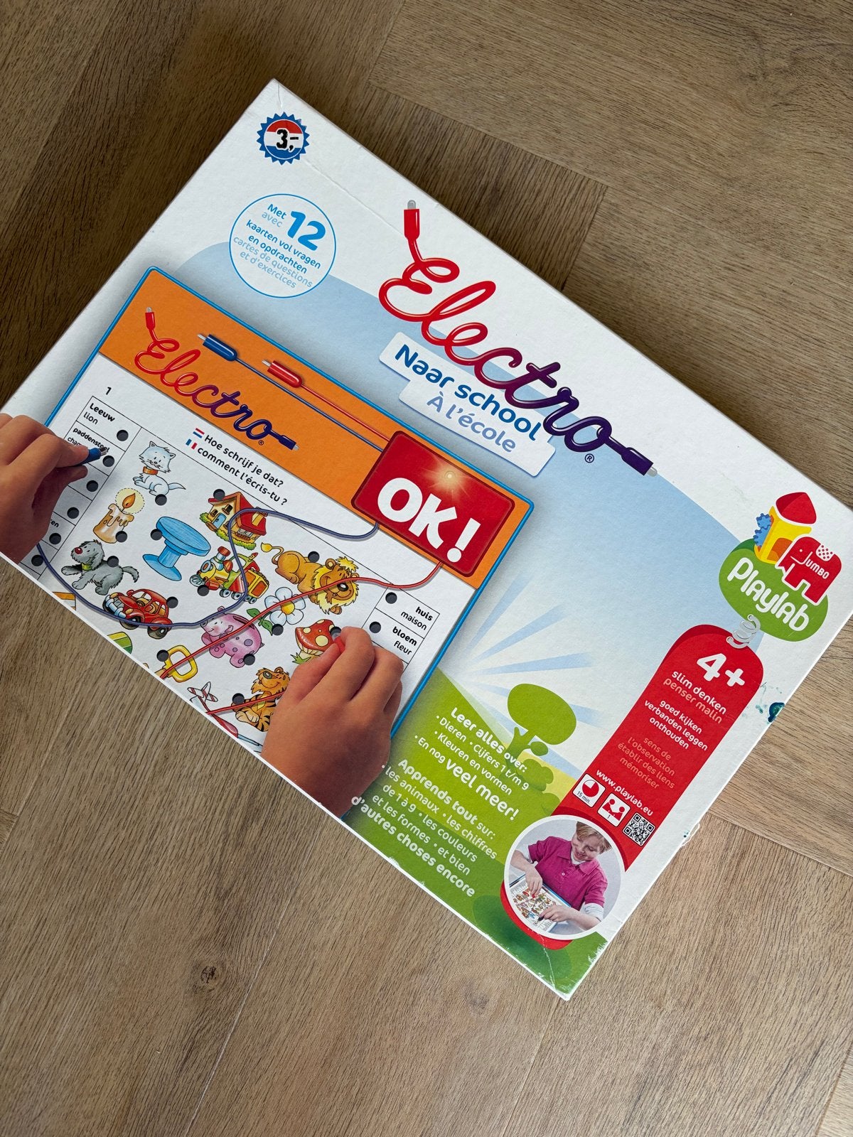 Jumbo Electro Naar School - Educatief Spel 4+, Ophalen, Gebruikt, Puzzelen