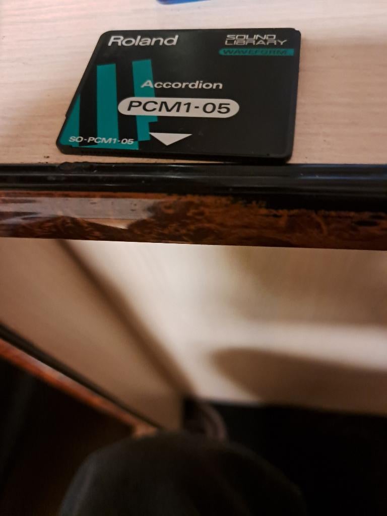 Roland SO-PCM1-05 AccordionCard - ROM    JD / JV synths, Muziek en Instrumenten, Ophalen of Verzenden, Zo goed als nieuw, Overige aantallen