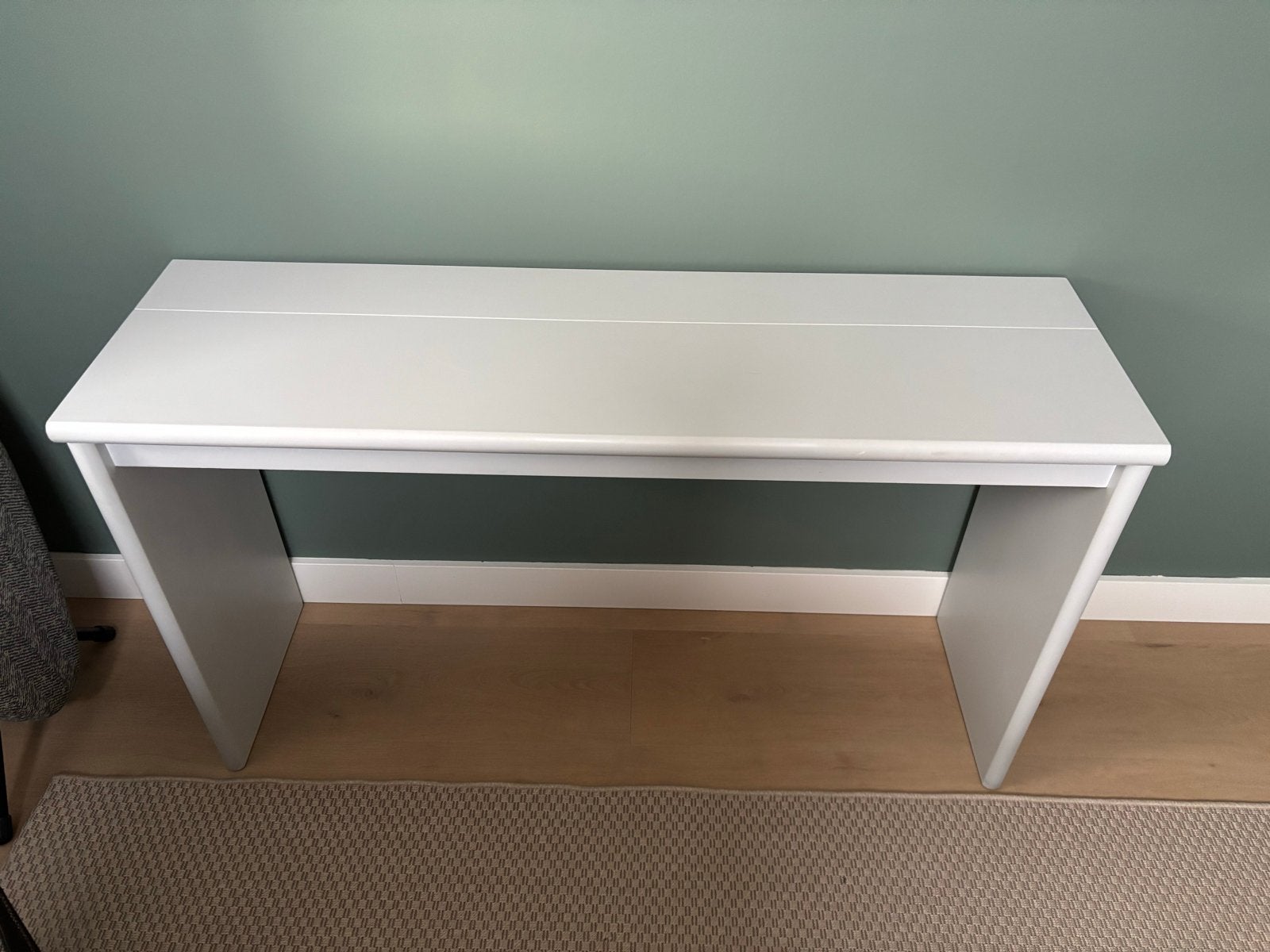 Lichtgrijs make-up tafeltje - Zware kwaliteit, Ophalen, 100 tot 150 cm, Zo goed als nieuw, Minder dan 100 cm