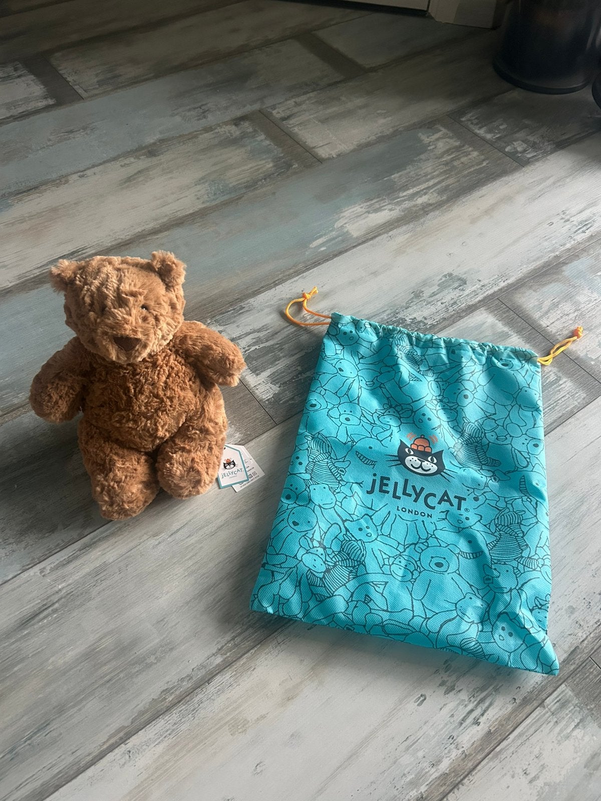 Jellycat teddy bear, Jellycat, Beer, Middelgroot (20 tot 80 cm), Bruin