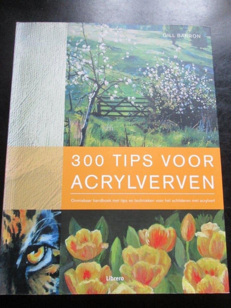 300 tips voor acrylverven. Boek als nieuw., Boeken, Hobby en Vrije tijd, Ophalen of Verzenden, Zo goed als nieuw, Tekenen en Schilderen