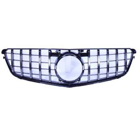 GRILL COMPATIBEL MET MERCEDES-BENZ W204 CHROME, Ophalen of Verzenden