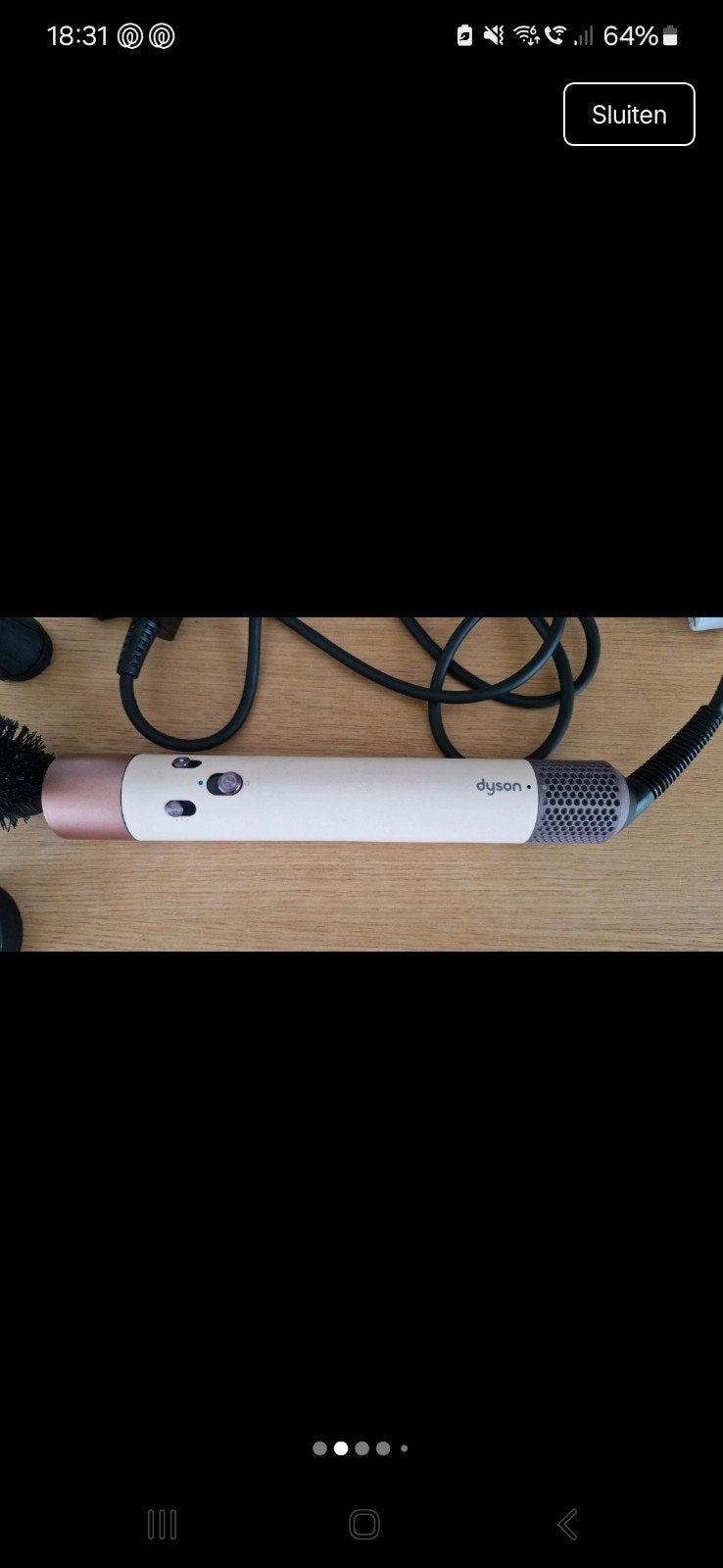 Dyson Airwrap Multi-styler HS05, Ophalen of Verzenden, Zo goed als nieuw, Haarverzorging