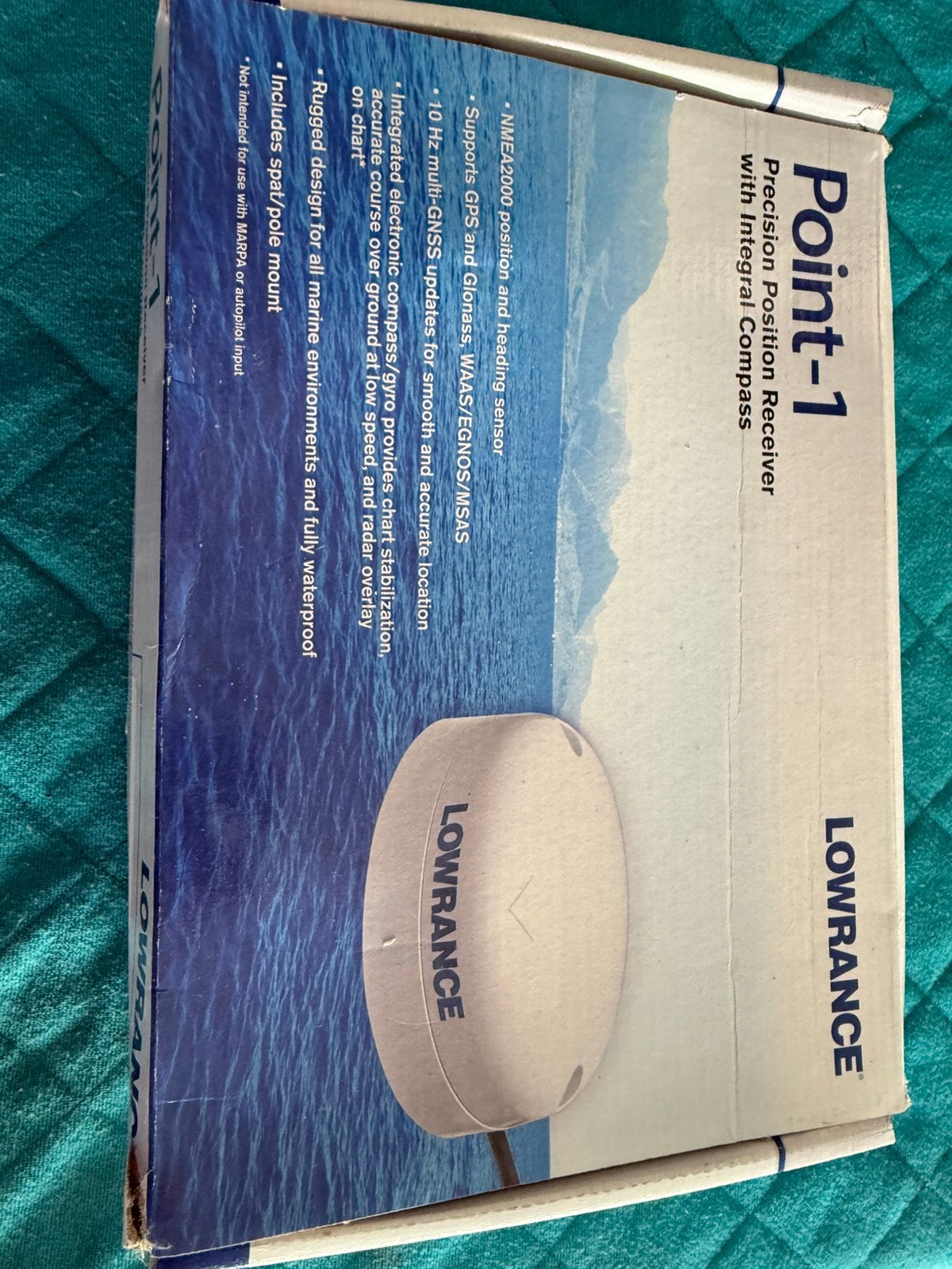 Lowrance point -1 antenne nieuw, Watersport en Boten, Navigatiemiddelen en Scheepselektronica, Verzenden, Nieuw