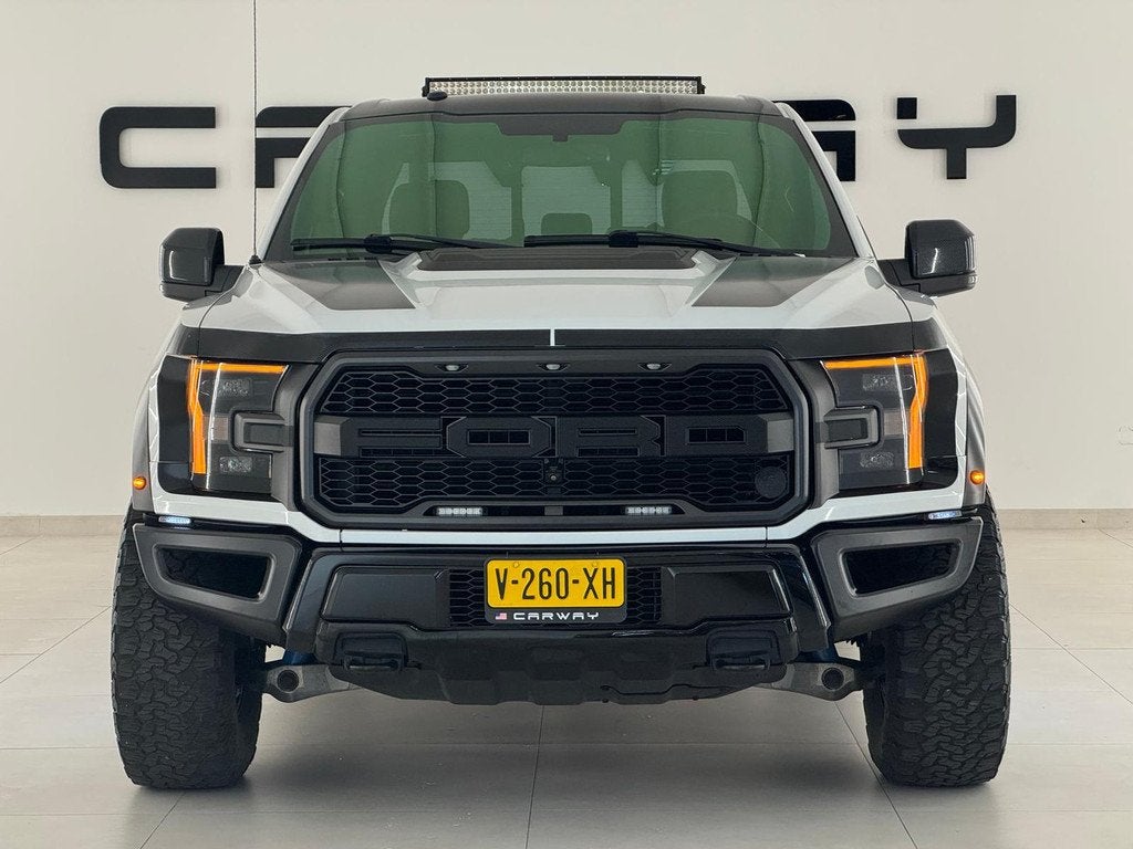 Ford USA Raptor 3.5 V6 Ecoboost SuperCrew F150 450pk NL-auto, Auto's, Gebruikt, 451 pk, Wit, Bedrijf