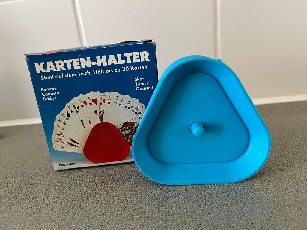 Speelkaartenhouder, Ophalen, Zo goed als nieuw