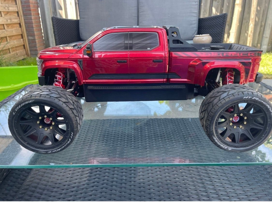 MOOISTE ARRMA ALU BIG ROCK 6S EN MJX HYPER GO CITRÖEN RALLY, Auto offroad, Zo goed als nieuw, RTR (Ready to Run), Overige schalen