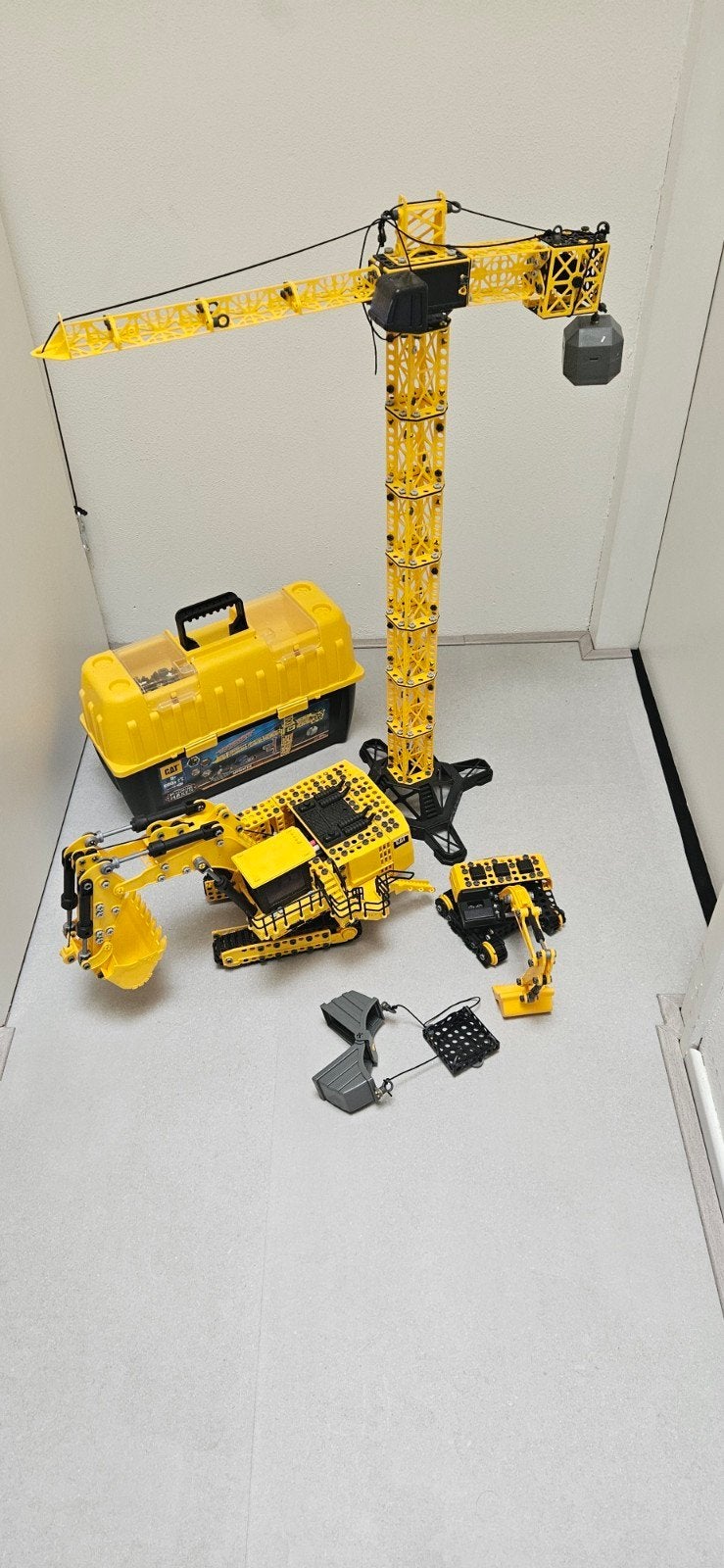 Speelgoed Constructie Machinemaker-CAT, Ophalen, Gebruikt