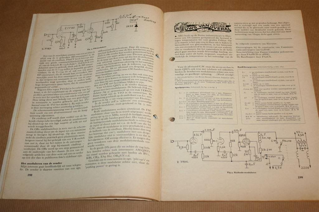Electron. 17e jrg. nr. 7 - 1962, Ophalen of Verzenden, Gelezen, Bouwkunde
