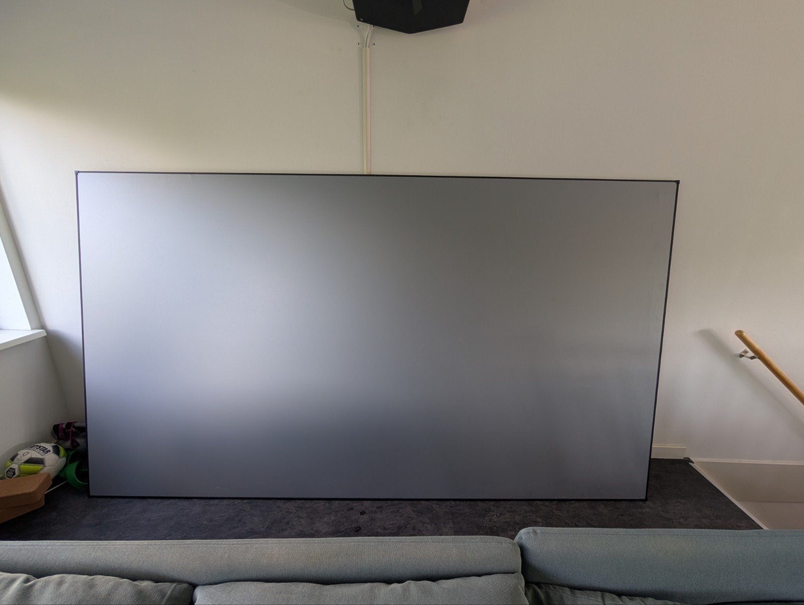 135 inch beamer scherm ALR HiViLux, Ophalen, Zo goed als nieuw