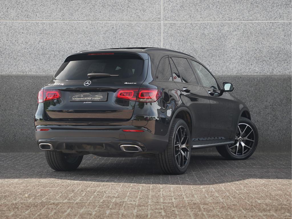 Mercedes-Benz GLC 300de 4MATIC Premium Plus AMG | Kantel/sch, Auto's, Automaat, Gebruikt, 4 cilinders, Zwart