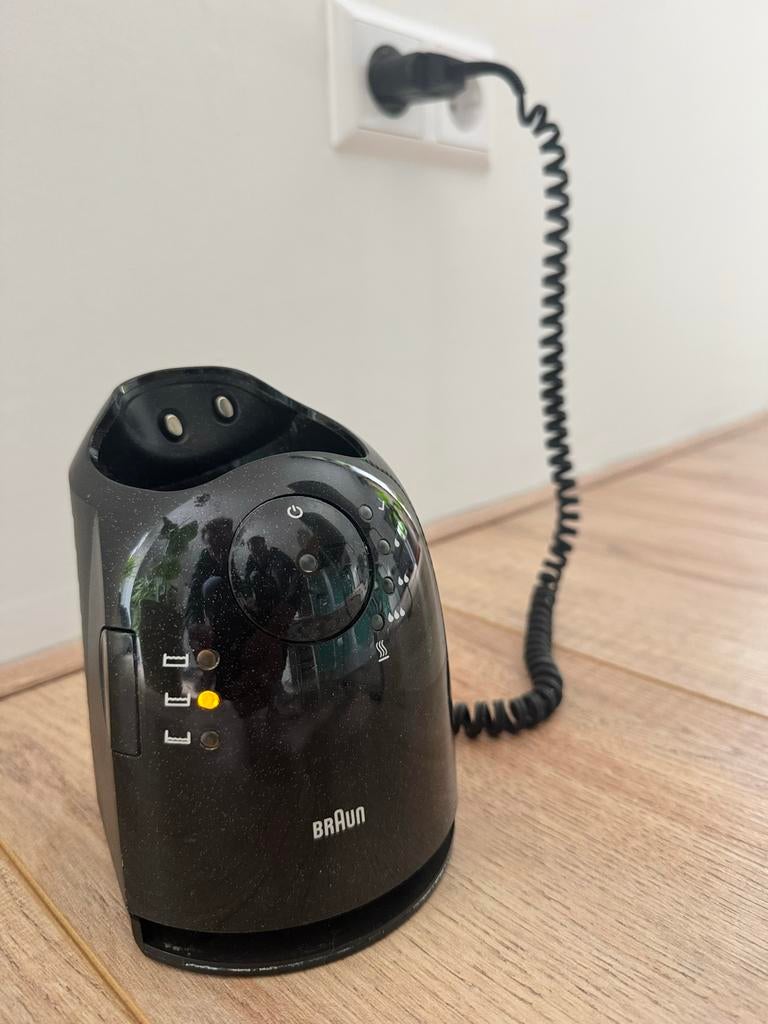 Braun scheerapparaat reinigingsstation incl kabel, Witgoed en Apparatuur, Persoonlijke-verzorgingsapparatuur, Ophalen of Verzenden