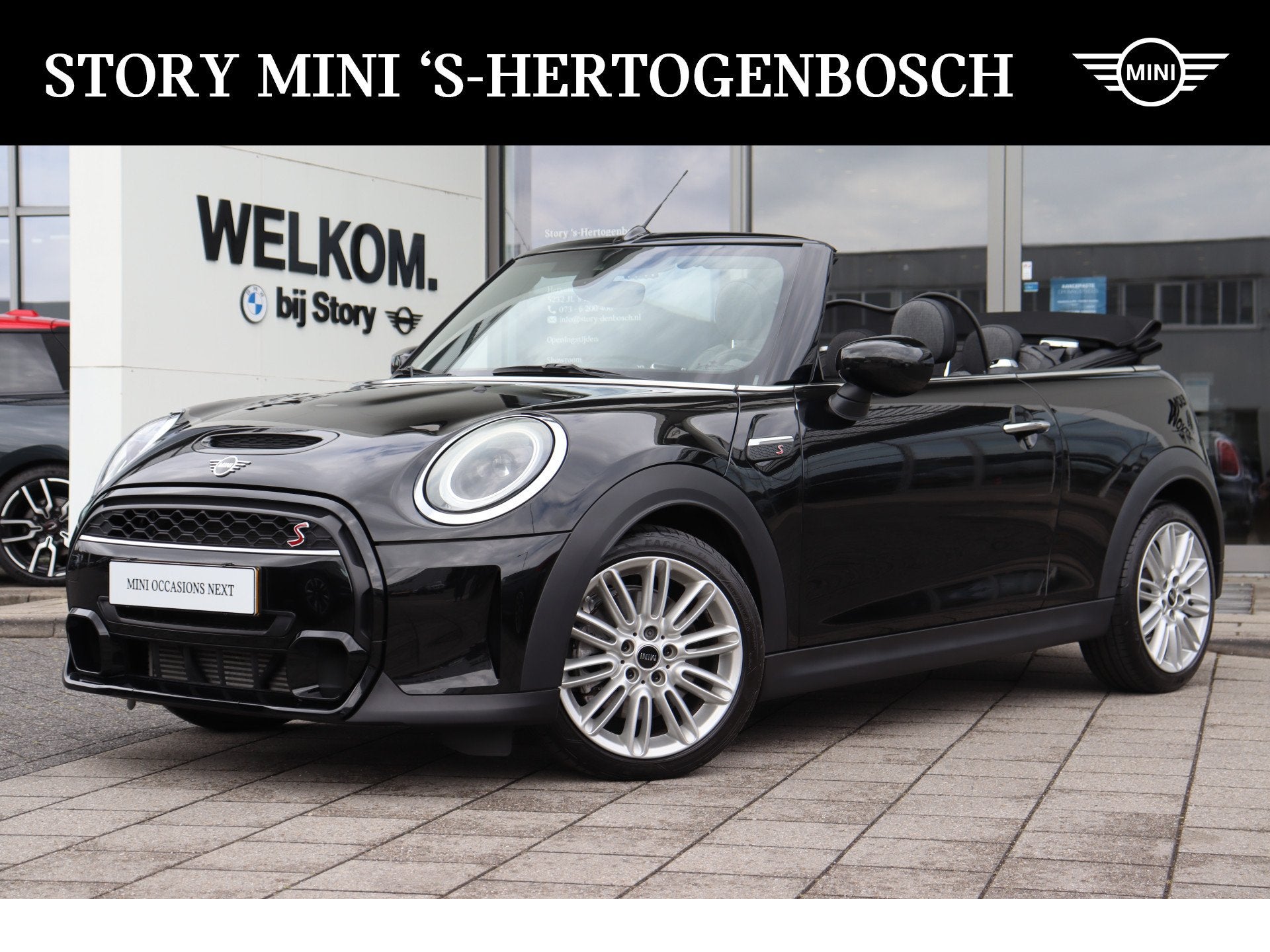 MINI Cabrio Cooper S Classic Automaat / Sportstoelen / Achte